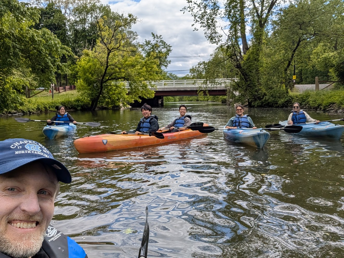 Kayaking Group Social